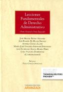 Lecciones fundamentales de derecho administrativo