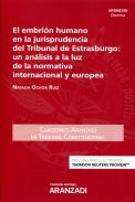 El embri�n humano en la jurispridencia del tribunal de Estrasburgo