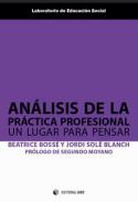 An�lisis de la pr�ctica profesional