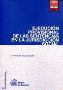Ejecuci�n provisional de las sentencias en la jurisdicci�n social