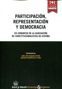 Participaci�n, representaci�n y democracia