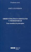 Orden pol�tico cristiano y modernidad