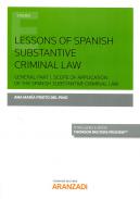 Lessons of Spanish substantive criminal law