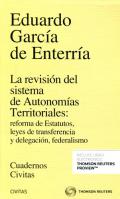 La revisi�n del sistema de autonom�as territoriales