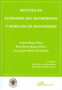 Apuntes de econom�a del matrimonio y derecho de sucesiones