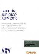 Bolet�n Jur�dico AJFV 2016