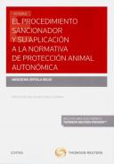 El procedimiento sancionador y su aplicaci�n a la normativa de protecci�n animal auton�mica