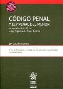 C�digo Penal y Ley Penal del Menor