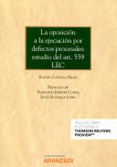La oposici�n a al ejecuci�n por defectos procesales