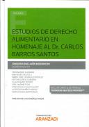 Estudios de derecho alimentario