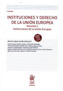 Instituciones y derecho de la Uni�n Europea, 1