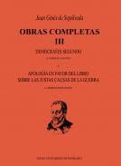 Dem�crates segundo ; Apolog�a en favor del libro sobre las justas causas de la guerra