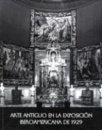 Arte antiguo en la Exposici�n Iberoamericana de Sevilla de 1929