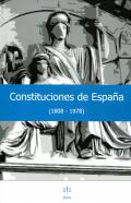 Constituciones de Espa�a (1808-1978)