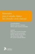Materiales para el estudio b�sico del Derecho civil y laboral