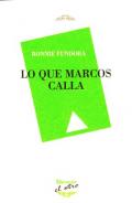 Lo que Marcos calla