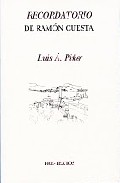 Recordatorio de Ram�n Cuesta