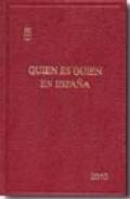 Qui�n es qui�n en Espa�a