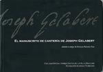 El manuscrito de canter�a de Joseph Gelabert titulado 