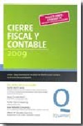 Cierre fiscal y contable 2009