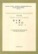 Pensamiento y religi�n en las tres culturas 