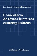 Comentario de textos litarios contempor�neos