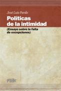 Pol�ticas de la intimidad 