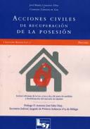 Acciones civiles de recuperaci�n de la posesi�n