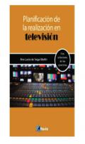 Planificaci�n de la realizaci�n en televisi�n