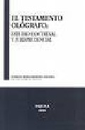 El testamento ol�grafo