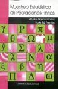Muestreo estad�stico en poblaciones finitas