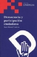Democracia y participaci�n ciudadana