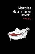 Memorias de una menor inmortal