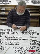 Tipograf�a en las publicaciones de artista