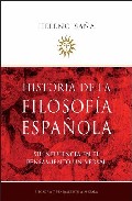Historia de la filosof�a espa�ola
