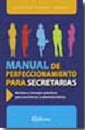 Manual de perfeccionamiento para secretarias