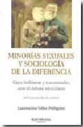 Minor�as sexuales y sociolog�a de la diferencia