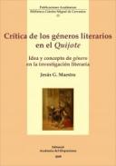 Cr�tica de los g�neros literarios en el 