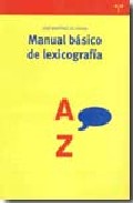 Manual b�sico de lexicograf�a