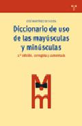 Diccionario de uso de las may�sculas y min�sculas