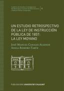 Un estudio retrospectivo de la Ley de Instrucci�n P�blica de 1857