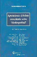 Aportaciones al debate comunitario sobre 