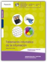 Tratamiento inform�tico de la informaci�n