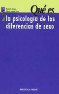 Qu� es la psicolog�a de las diferencias de sexo
