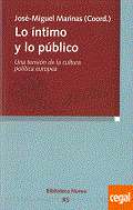Lo �ntimo y lo p�blico
