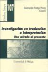 Investigaci�n en traducci�n e interpretaci�n