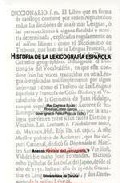 Historia de la lexicograf�a espa�ola