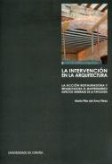 La intervenci�n en la arquitectura
