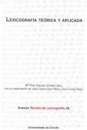 Lexicograf�a te�rica y aplicada