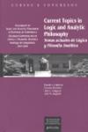 Current topics in logic and analytic philosophy